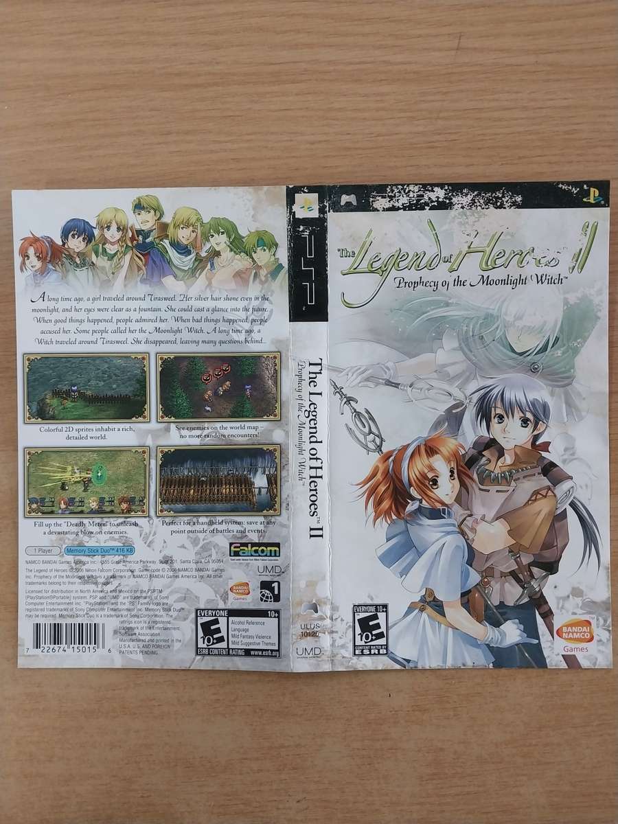 The Legend of Heroes 2 Prophecy of the Moonlight Witch - PSP