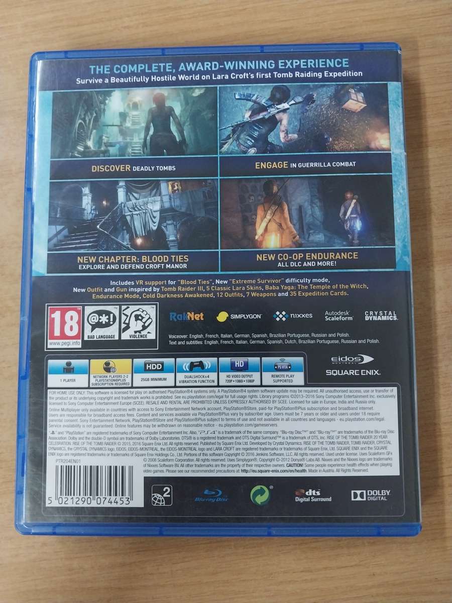 Rise of the Tomb Raider - Ps4