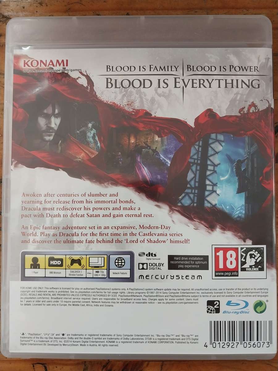 Castlevania 2 Lord`s of Shadow on Ps3