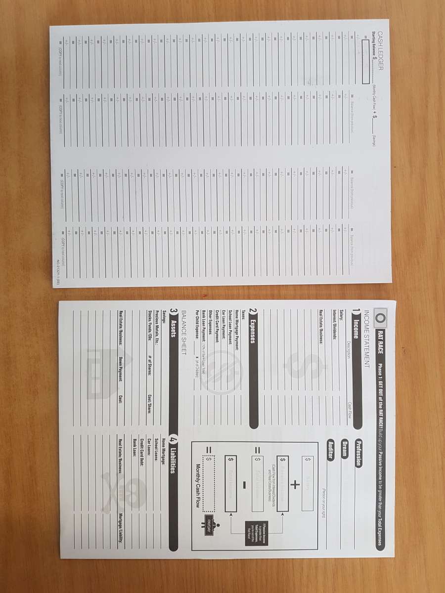 Cashflow - Boardgame