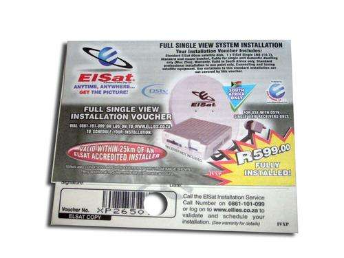 DSTV- Elsat Single View Installation Voucher