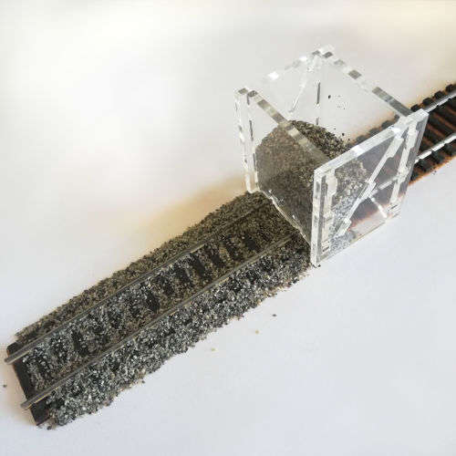 Track Ballasting Tool Perspex