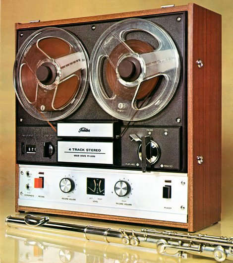 Vintage Reel To Reel Tape Recorder