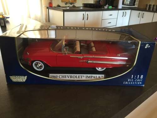 1960 Chevorolet Impala Die Cast Model Car