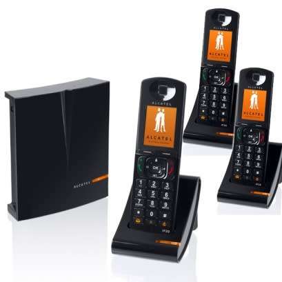 Alcatel IP1020 Voip Cordless Tripple Pack