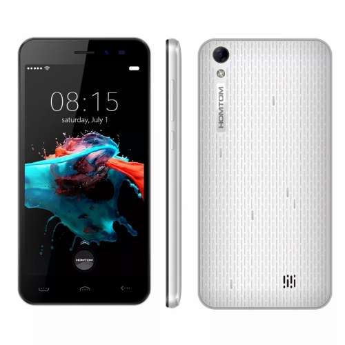 Original Homtom HT16 5.0 inch Cell Phone Android 6.0 MT6580 Quad Core 1GB RAM 8GB ROM 3G Smartphone