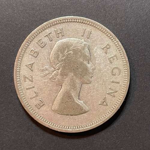 South Africa 2 1/2 Shillings 1954