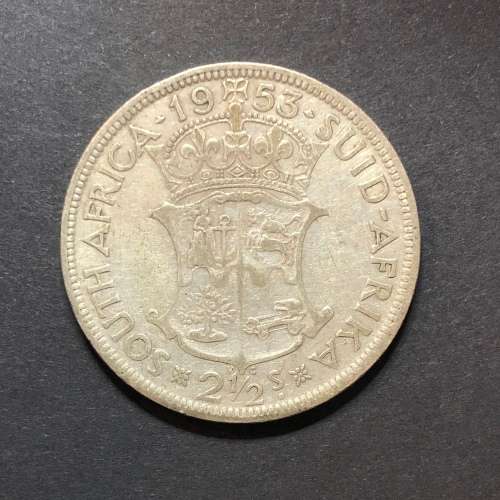 South Africa 2 1/2 Shillings 1953