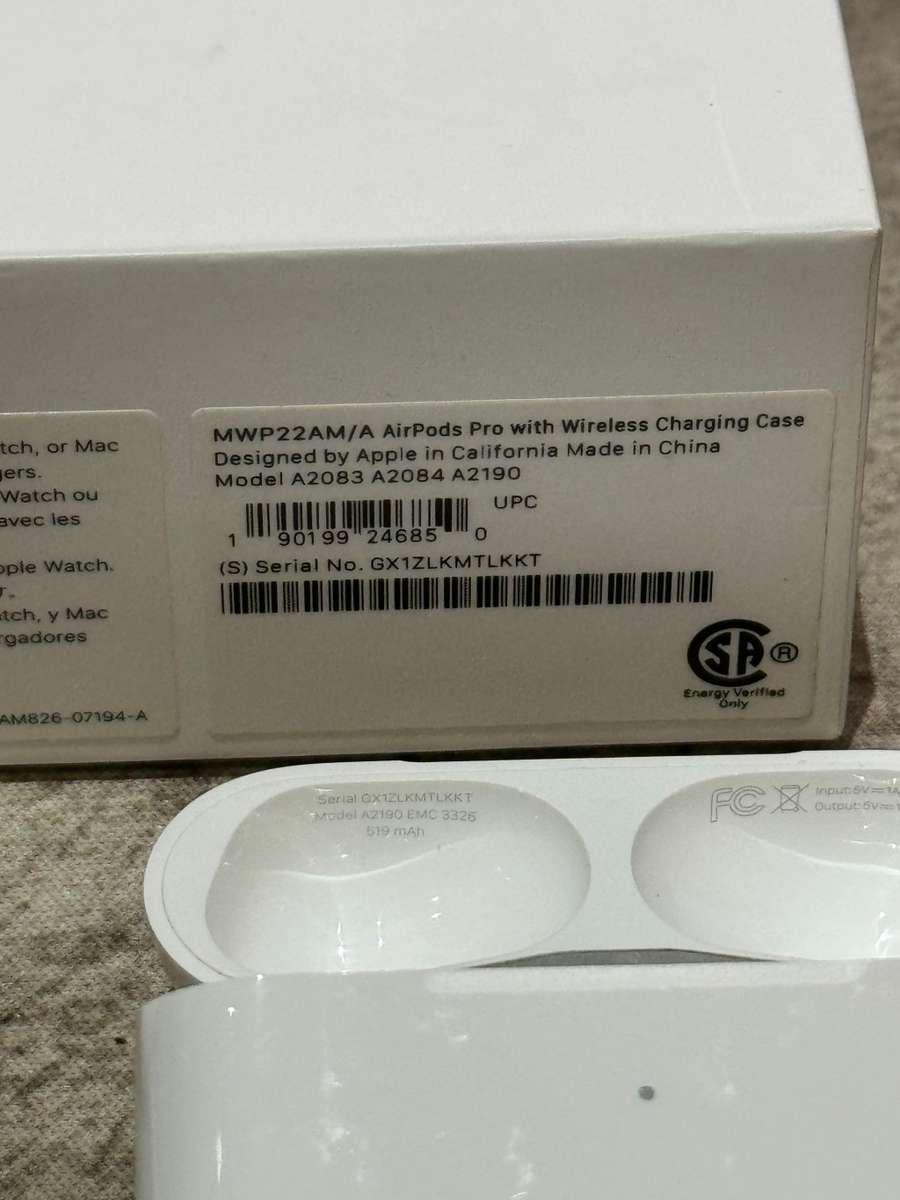 AIRPODS PRO WITH MAGSAFE **FREE SILICONE CASE** ORIGINAL