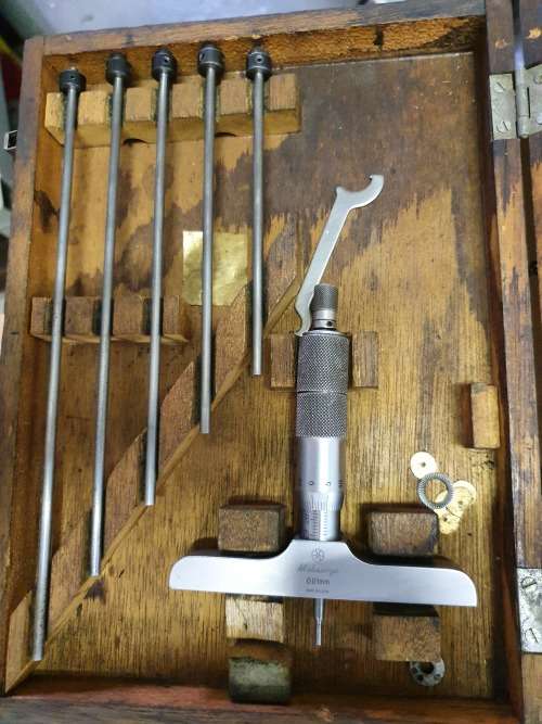 Mitutoyo 150mm Depth Micrometer