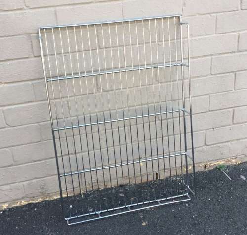 Chromed BRAAI Grid 500mm(L)x300(w)x50mm(H)  With Handles