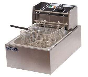 Chip Fryer 1x6lt INDUSTRIAL Includes Chip basket