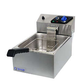 Chip Fryer Electric Double 6lt Basket included