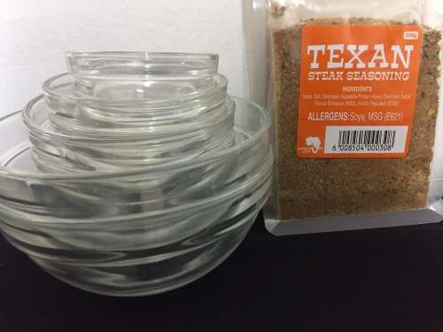 8 Assorted Sauce Bowls & 1x Steak Seasoning 200g Hamper CLEARANCE SALE