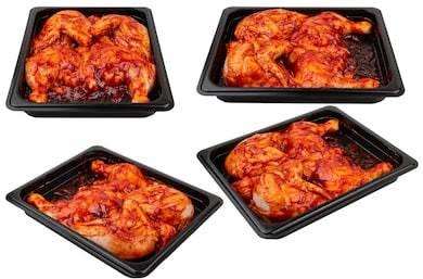 Marinade Dish  Colour : Black  Size : 525mm x 325mm x 60mm CLEARANCE SALE