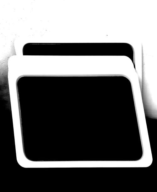 Plastic Rectangular  Non - Stick Tuff Tray-  6 Pack per 1 BID:CLEARANCE SALE