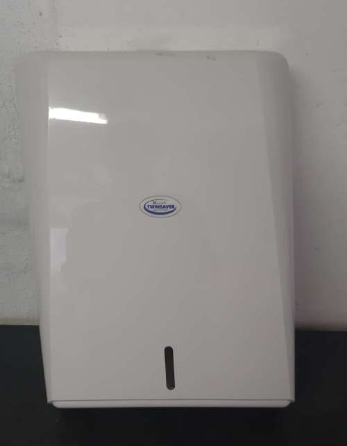 Twinsaver Folded Plastic Paper Dispenser:CLEARANCE SALE