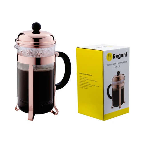 Regent Maker Copper Plated 8 Cup  1.1Lt  CLEARANCE SALE