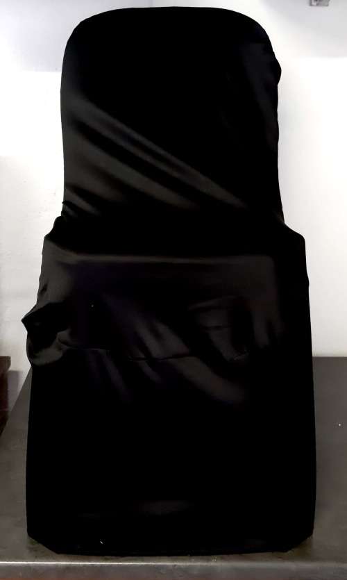 Black Stretch Chair Covers -  3 Pcs per 1 BID :CLEARANCE SALE