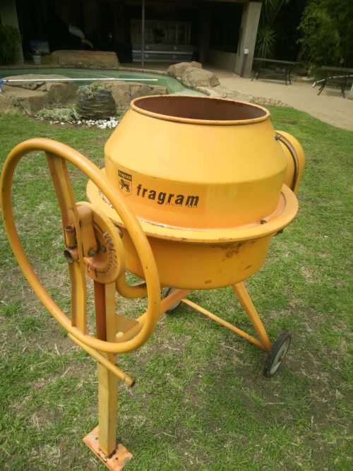 Electric Cement Mixer Excellent Working Condition