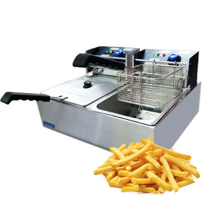 Double Chip Fryer Industrial 5lt includes Basket