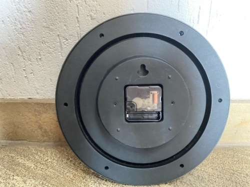 Quartz Small Wall Clock Black