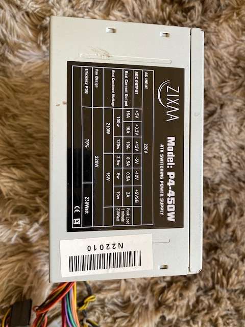 ZIXAA ATX Switching Power SUpply