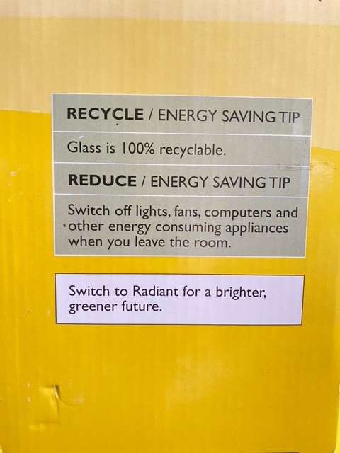 Radiant Ceiling Light White