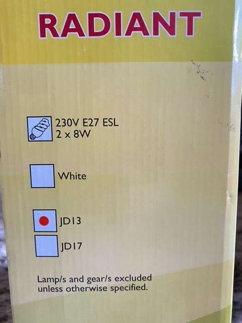 Radiant Ceiling Light White