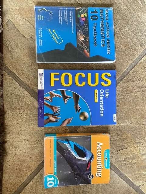 GRADE 10 Life Orientation, Mathes & Accounting