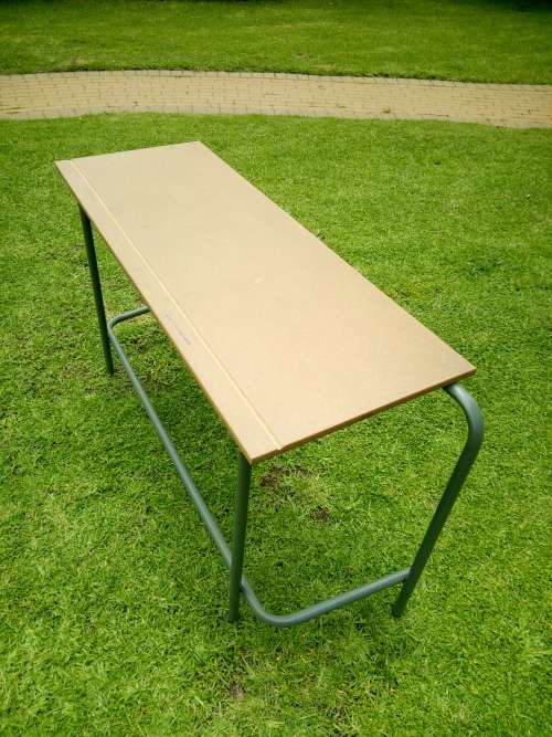 Brown Wooden Desk 1300mm - Great for Home Schooling