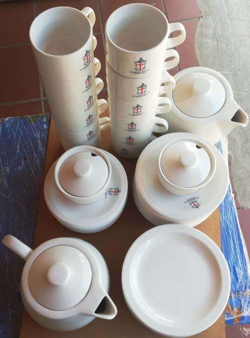 CROCKERY PACK - 56 PIECES Must View Description