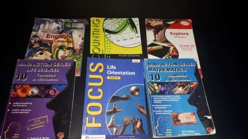 GRADE 10 Assorted Text Books Pack Assorted