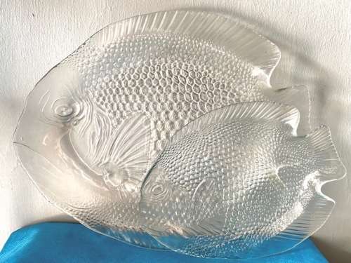 Vintage Fish Plate Dinnerware Set