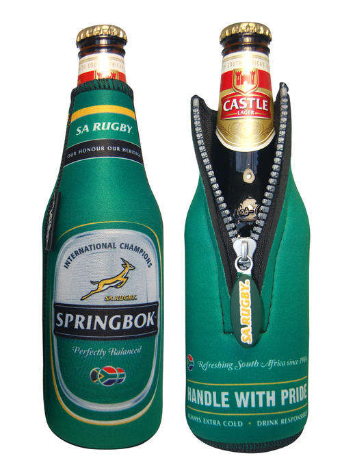 RUGBY Bottle Cooler Neoprene -****SPRINGBOKS ******