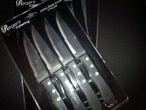 JUMBO STEAK KNIVES ** 4 piece **