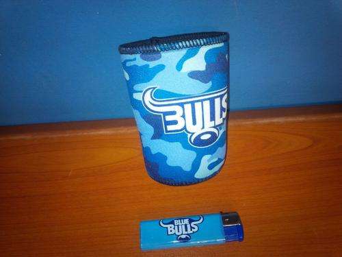 BLUE BULLS RUGBY PACK - 1x Rugby Can Cooler 1x Blue Bulls Lighter