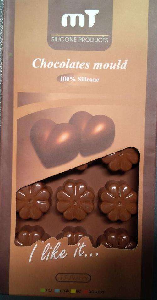 CHOCOLATE MOULD Flower 15 Piece per tray 100% Silicone ** 3 ON AUCTION **