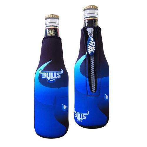 RUGBY Bottle Cooler Neoprene - Blue Bulls ") 3 ON AUCTION
