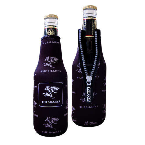 RUGBY Bottle Cooler Neoprene - SHARKS  ")