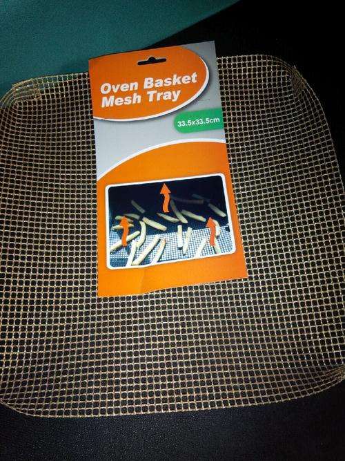 Oven Basket Mesh Tray 33.5x33.5cm  ** 3 On Auction