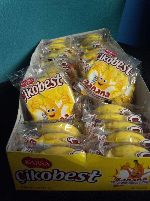 KARSA Banana Marshmallow Sandwich Biscuit 36's ** 5 on Auction