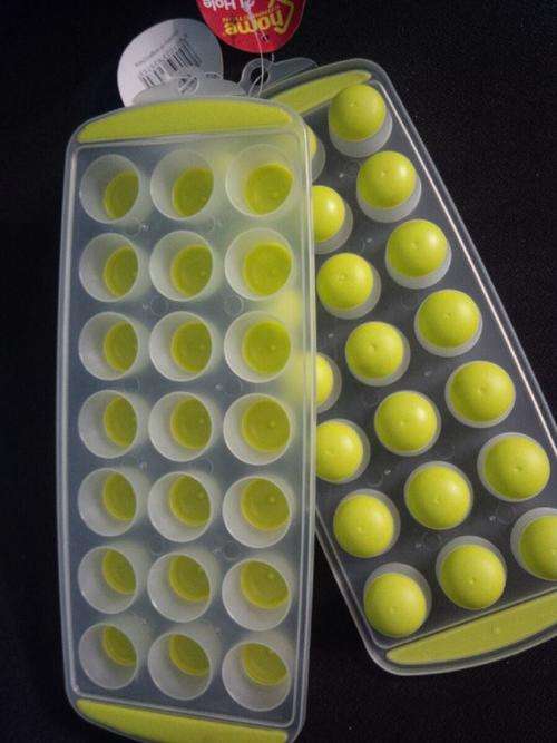 Home Connection 21 Hole Ice Tray - Easy pop out Silicone Base ** 2 On Auction **