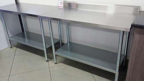 Stainless Steel Industrial Tables Plain Top Imported 1.2M EEZI PACKAGING*