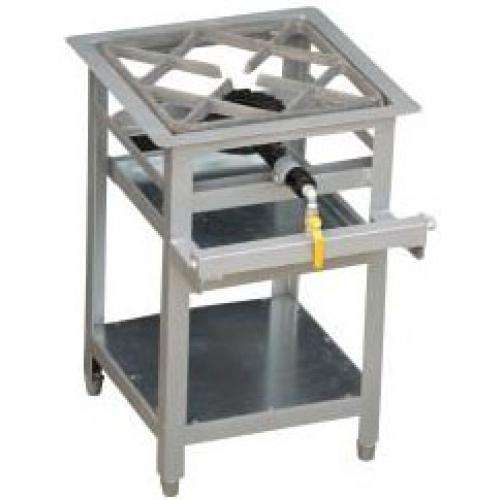 BOILING TABLE 1 BURNER GAS Floor Standing 425mmx425mmx800mm (h) ** NEW **