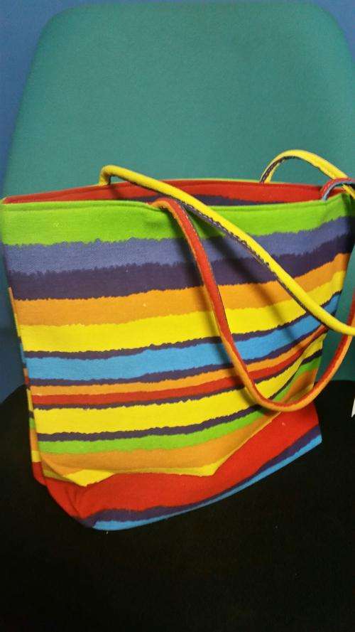 Bright Coloured BEACH Bag  I need one for my Holiday ## 1 On auction ******