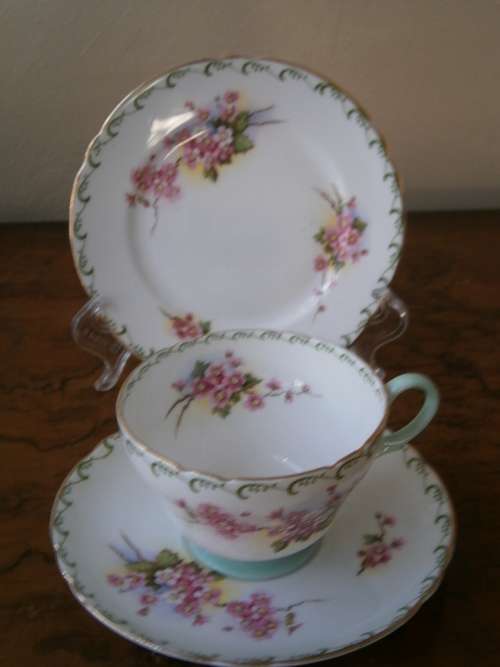 Shelley Fine Bone China  Tea Set  -  22 pieces