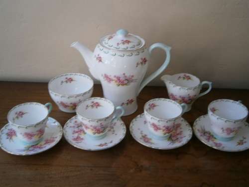 Shelley Fine Bone China  Coffee Set