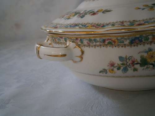 Foley "Ming Rose" Dinner and Tea Set  - 52 pieces