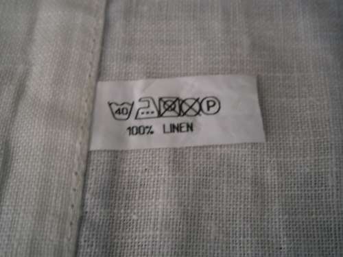100% Linen Table Cloth 3.2 m x 1.8 m